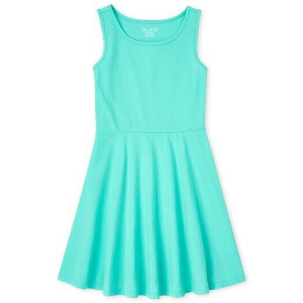 “NEW”  Solid Racer Back Dress Size 10/12
